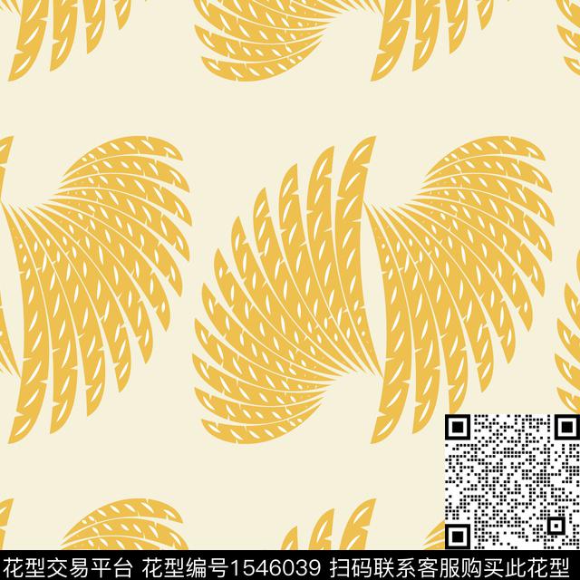 羽毛翅膀女装传统印花华亿平台下载（图片编号: 1546039） - 瓦栏（Walan）