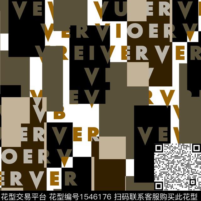 字母休闲几何传统印花华亿平台下载（图片编号: 1546176） - 瓦栏（Walan）