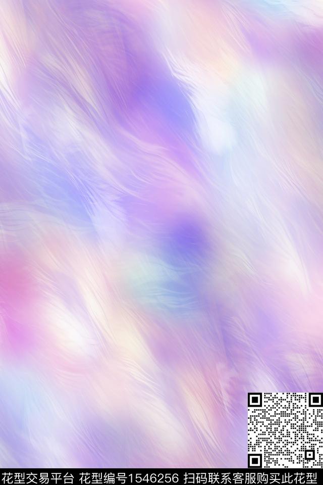 肌理抽象渐变数码印花华亿平台下载（图片编号: 1546256） - 瓦栏（Walan）