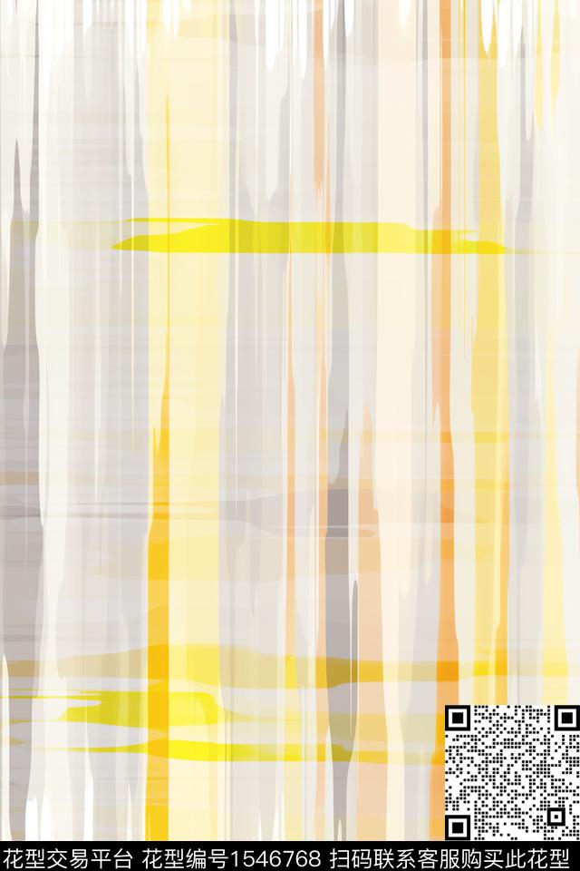 水彩条纹抽象数码印花华亿平台下载（图片编号: 1546768） - 瓦栏（Walan）