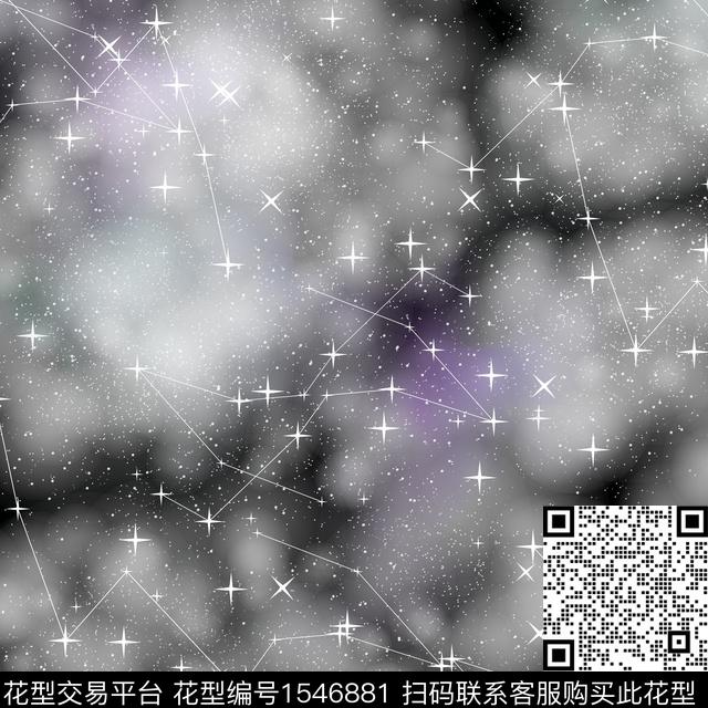 星座女装星星数码印花华亿平台下载（图片编号: 1546881） - 瓦栏（Walan）