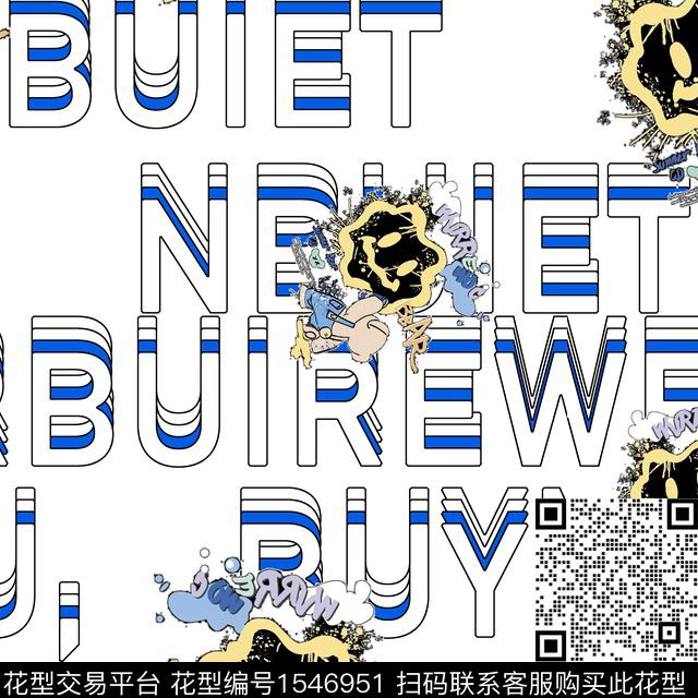 字母几何男装男装传统印花华亿平台下载（图片编号: 1546951） - 瓦栏（Walan）