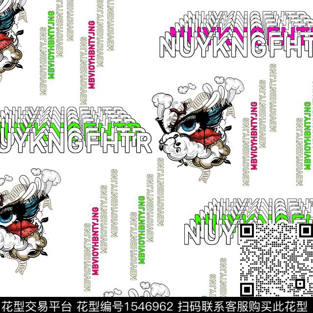 字母几何男装男装传统印花华亿平台下载（图片编号: 1546962） - 瓦栏（Walan）