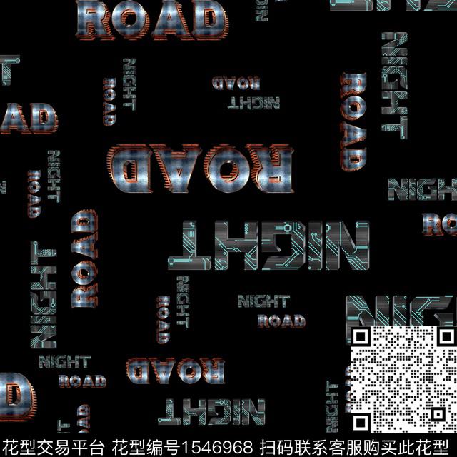 字母几何男装男装传统印花华亿平台下载（图片编号: 1546968） - 瓦栏（Walan）