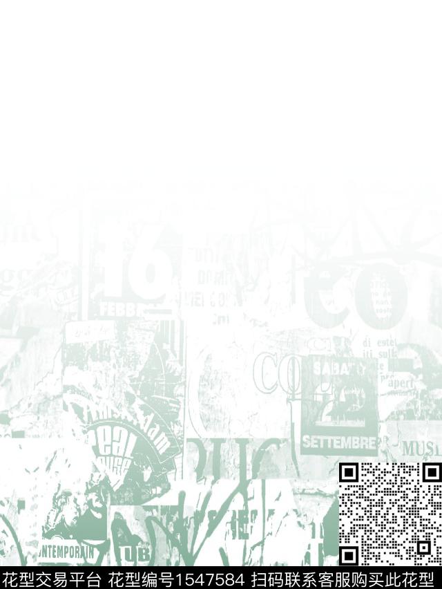 抽象几何男装男装传统印花华亿平台下载（图片编号: 1547584） - 瓦栏（Walan）