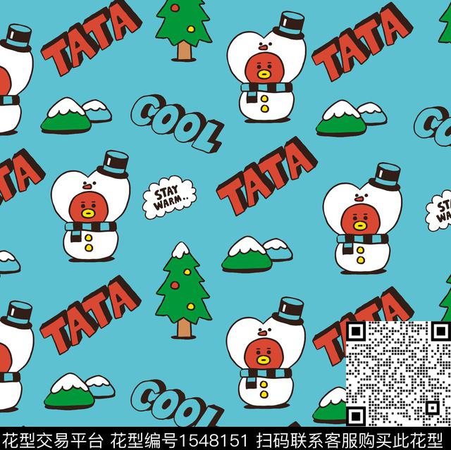 字母趣味萌趣数码印花华亿平台下载（图片编号: 1548151） - 瓦栏（Walan）