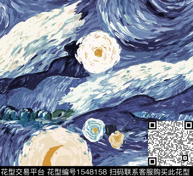 几何油画华亿平台艺术数码印花华亿平台下载（图片编号: 1548158） - 瓦栏（Walan）