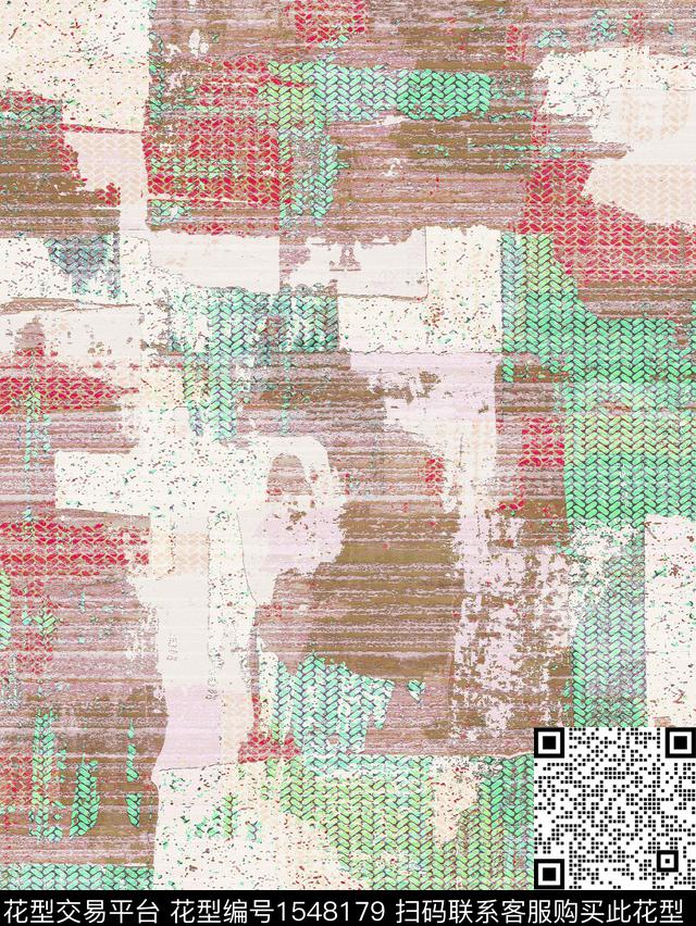 抽象肌理wall数码印花华亿平台下载（图片编号: 1548179） - 瓦栏（Walan）