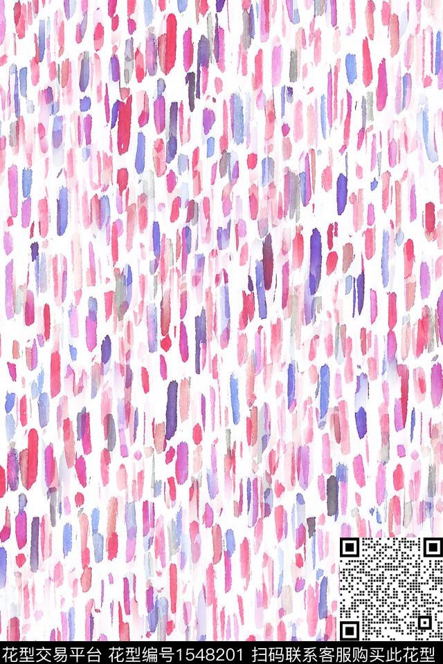 抽象水彩肌理数码印花华亿平台下载（图片编号: 1548201） - 瓦栏（Walan）