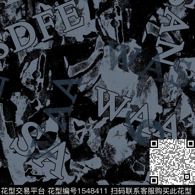 几何抽象男装男装传统印花华亿平台下载（图片编号: 1548411） - 瓦栏（Walan）