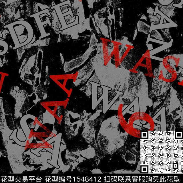 几何抽象男装男装传统印花华亿平台下载（图片编号: 1548412） - 瓦栏（Walan）