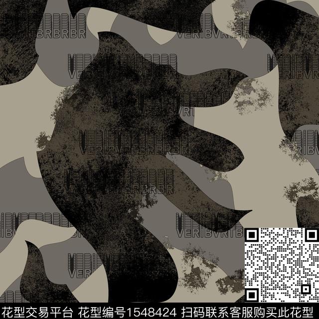 字母抽象男装男装数码印花华亿平台下载（图片编号: 1548424） - 瓦栏（Walan）