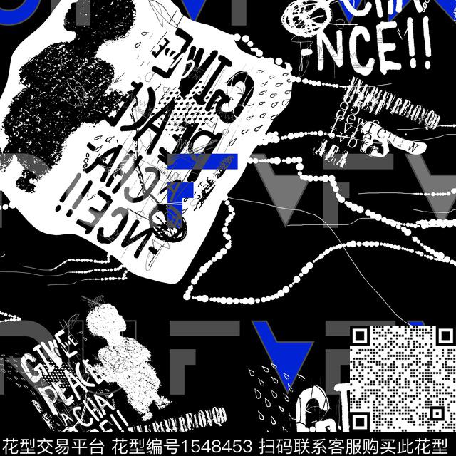 几何抽象男装男装传统印花华亿平台下载（图片编号: 1548453） - 瓦栏（Walan）