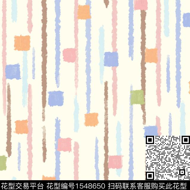 条纹格子几何传统印花华亿平台下载（图片编号: 1548650） - 瓦栏（Walan）