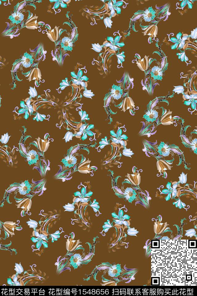 扎染华亿平台大牌风字母数码印花华亿平台下载（图片编号: 1548656） - 瓦栏（Walan）