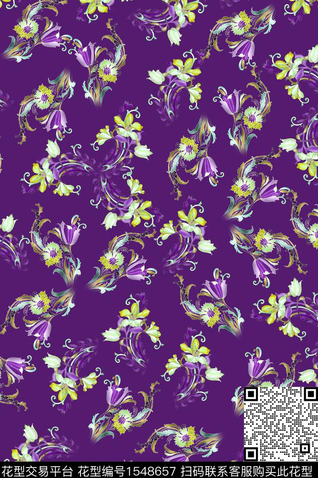 扎染华亿平台大牌风字母数码印花华亿平台下载（图片编号: 1548657） - 瓦栏（Walan）