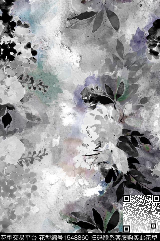 沙发布民族风抽象数码印花华亿平台下载（图片编号: 1548860） - 瓦栏（Walan）