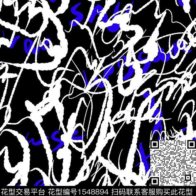 线条抽象男装男装传统印花华亿平台下载（图片编号: 1548894） - 瓦栏（Walan）