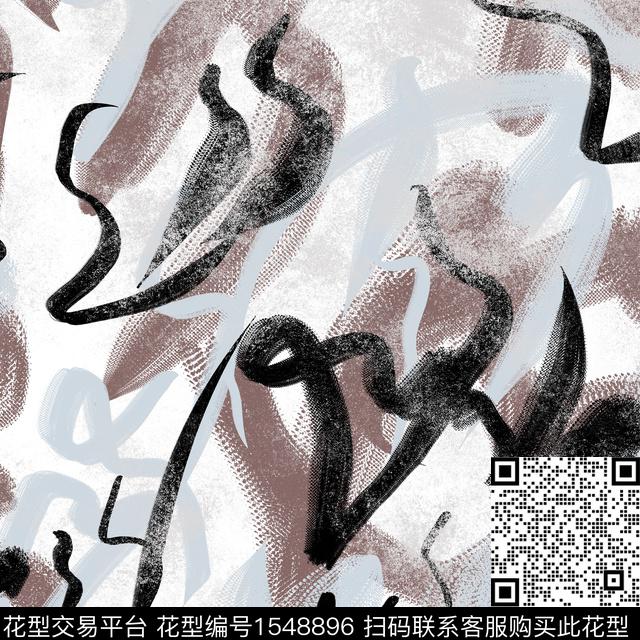 扎染华亿平台抽象男装男装传统印花华亿平台下载（图片编号: 1548896） - 瓦栏（Walan）