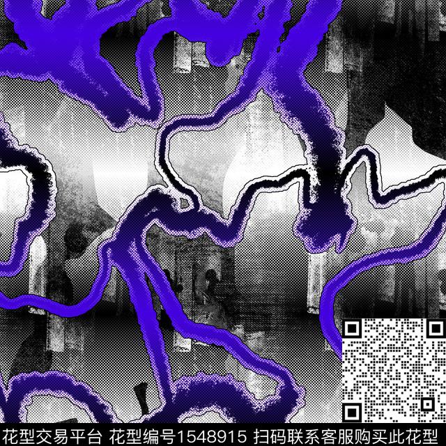 扎染华亿平台抽象男装男装传统印花华亿平台下载（图片编号: 1548915） - 瓦栏（Walan）