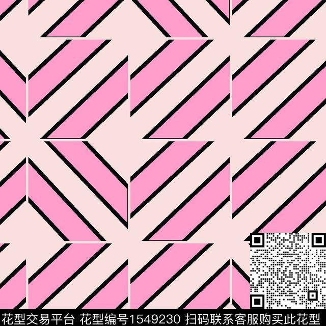 格子几何休闲传统印花华亿平台下载（图片编号: 1549230） - 瓦栏（Walan）