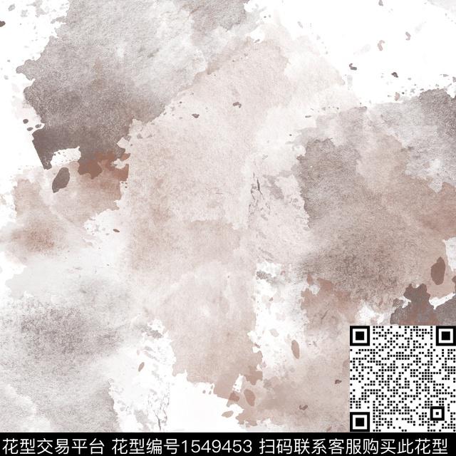 肌理抽象定位数码印花华亿平台下载（图片编号: 1549453） - 瓦栏（Walan）