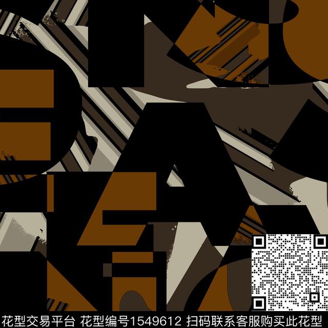 迷彩几何抽象男装传统印花华亿平台下载（图片编号: 1549612） - 瓦栏（Walan）