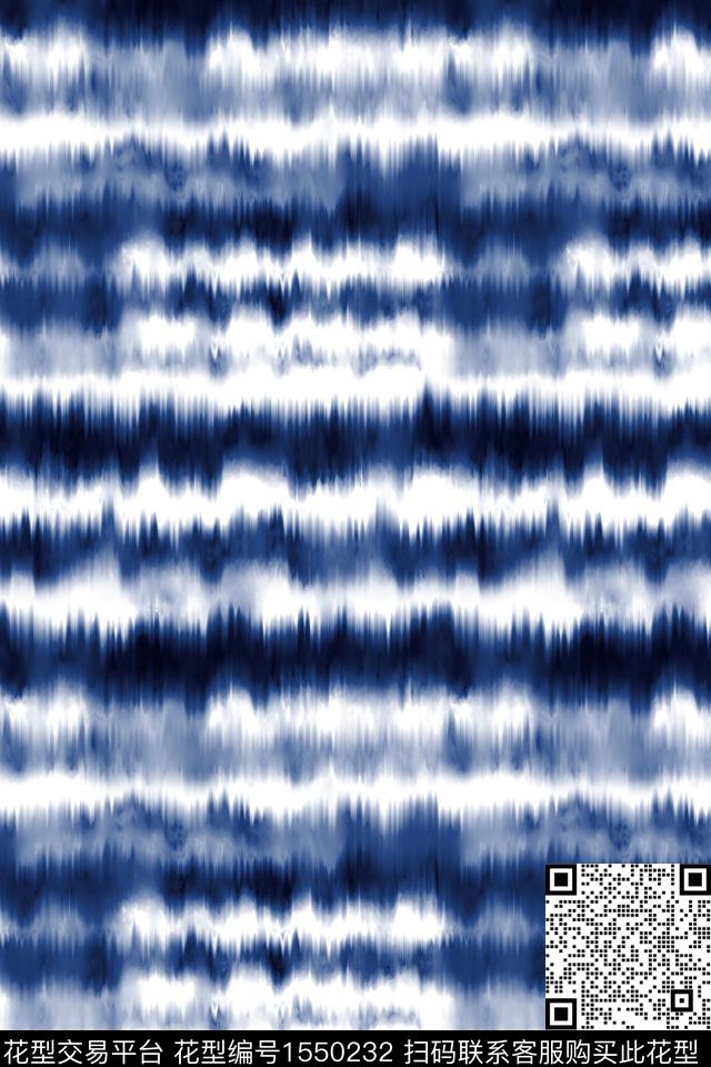 扎染华亿平台肌理抽象数码印花华亿平台下载（图片编号: 1550232） - 瓦栏（Walan）