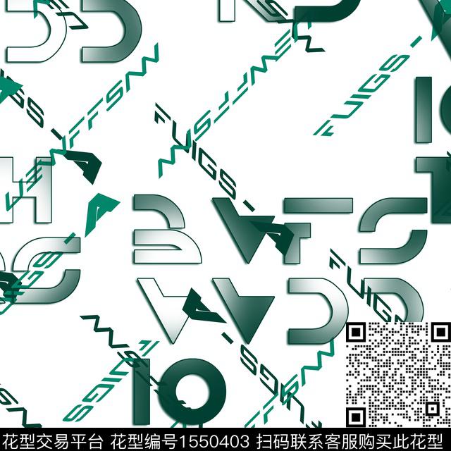 大牌风民族风字母传统印花华亿平台下载（图片编号: 1550403） - 瓦栏（Walan）