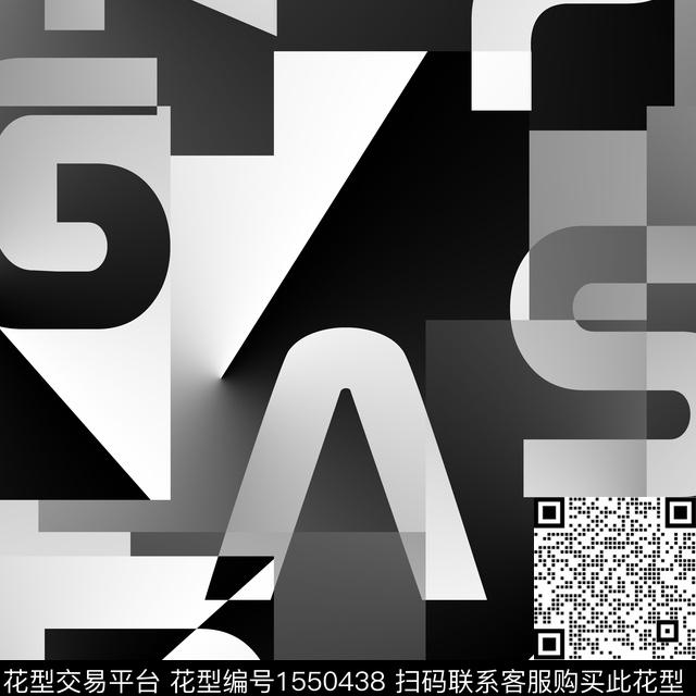 字母渐变几何传统印花华亿平台下载（图片编号: 1550438） - 瓦栏（Walan）