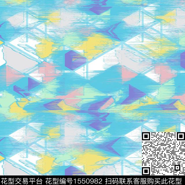 抽象创意渐变数码印花华亿平台下载（图片编号: 1550982） - 瓦栏（Walan）