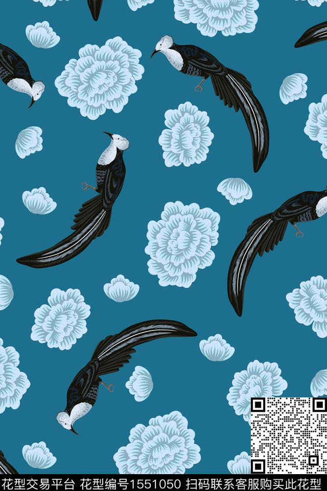 大牌风民族风定位花数码印花华亿平台下载（图片编号: 1551050） - 瓦栏（Walan）