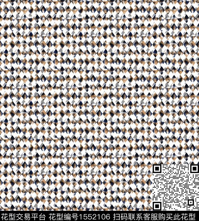 女装几何连衣裙数码印花华亿平台下载（图片编号: 1552106） - 瓦栏（Walan）