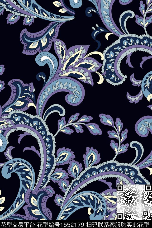 民族风女装花卉数码印花华亿平台下载（图片编号: 1552179） - 瓦栏（Walan）