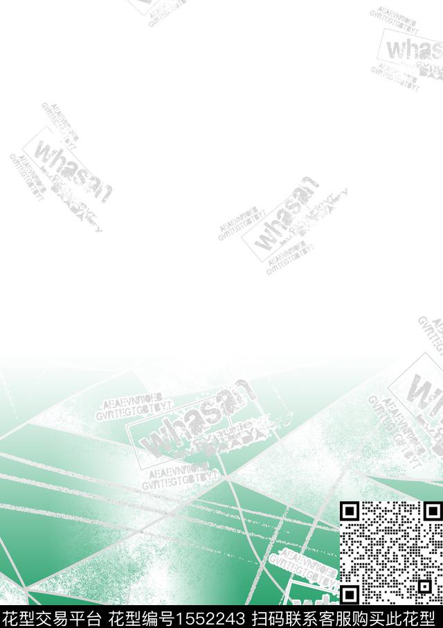 几何抽象男装男装数码印花华亿平台下载（图片编号: 1552243） - 瓦栏（Walan）