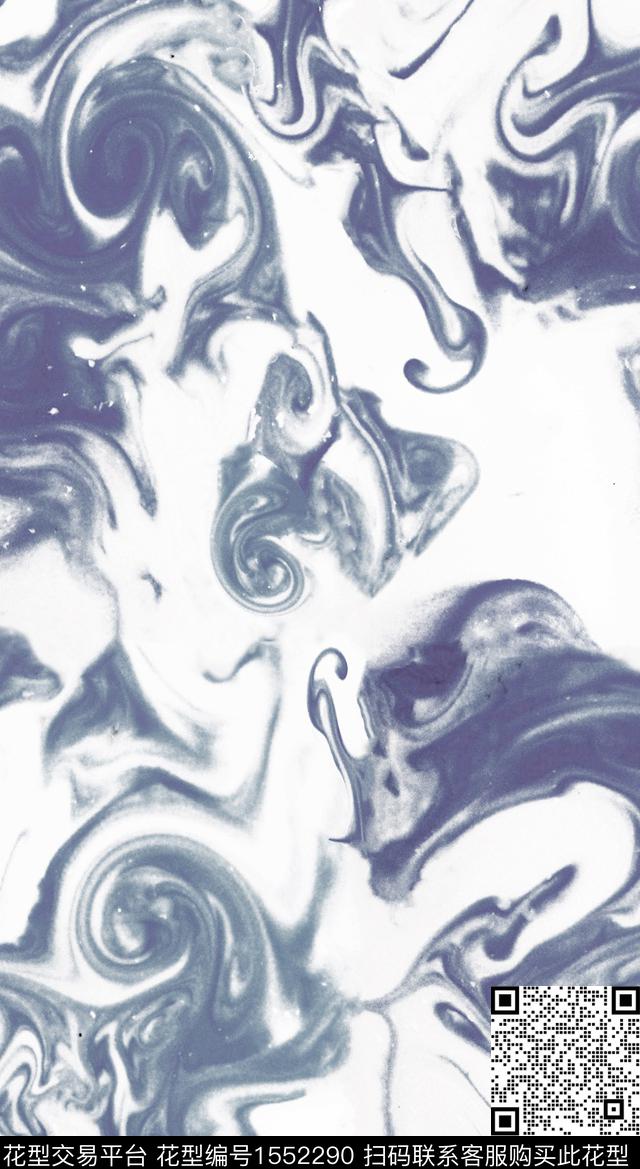 水彩抽象肌理数码印花华亿平台下载（图片编号: 1552290） - 瓦栏（Walan）