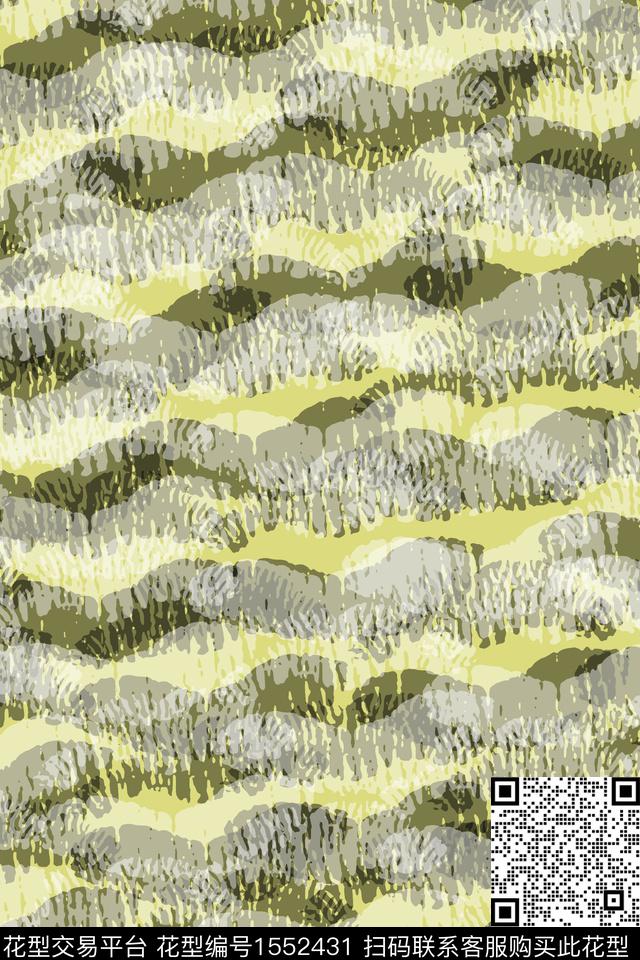 迷彩动物纹抽象传统印花华亿平台下载（图片编号: 1552431） - 瓦栏（Walan）