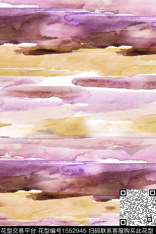 水彩抽象数码印花华亿平台下载（图片编号: 1552945） - 瓦栏（Walan）