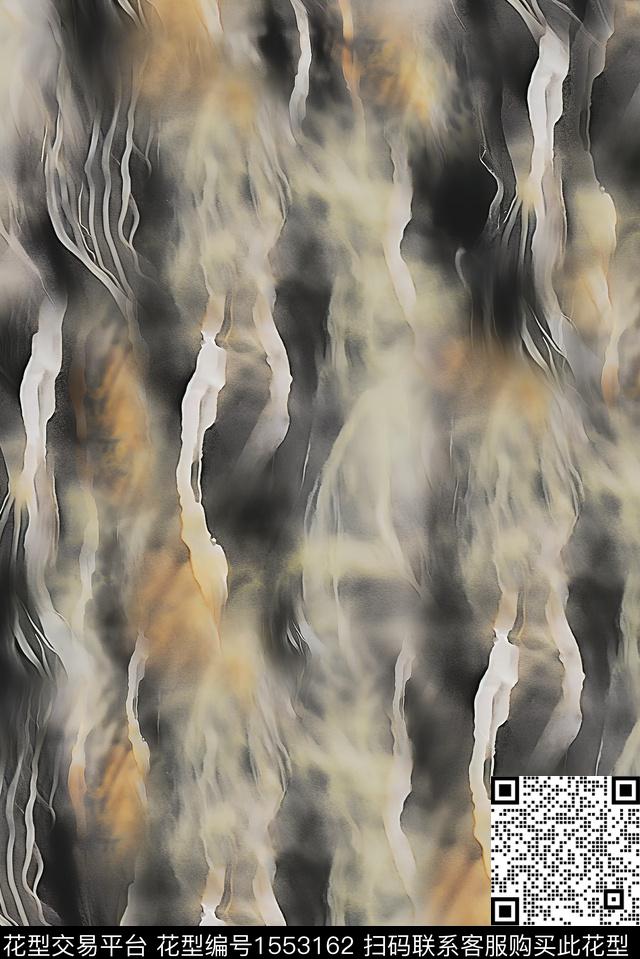 抽象水彩纹理数码印花华亿平台下载（图片编号: 1553162） - 瓦栏（Walan）