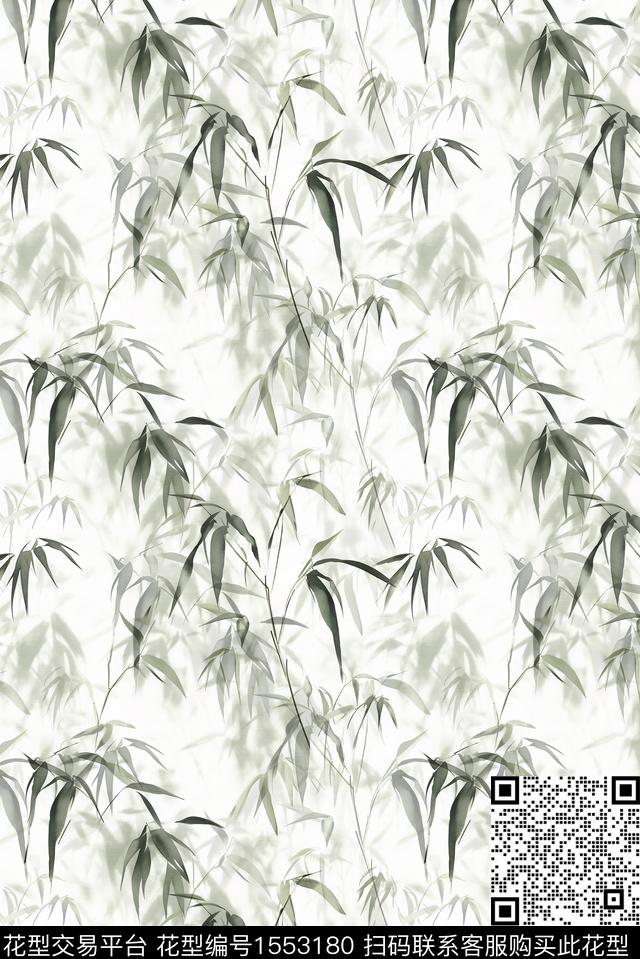 旗袍真丝中国风数码印花华亿平台下载（图片编号: 1553180） - 瓦栏（Walan）