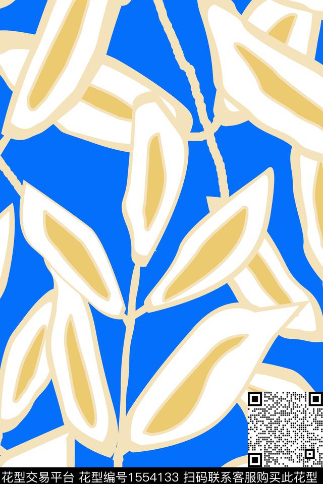 几何花卉复古抽象传统印花华亿平台下载（图片编号: 1554133） - 瓦栏（Walan）
