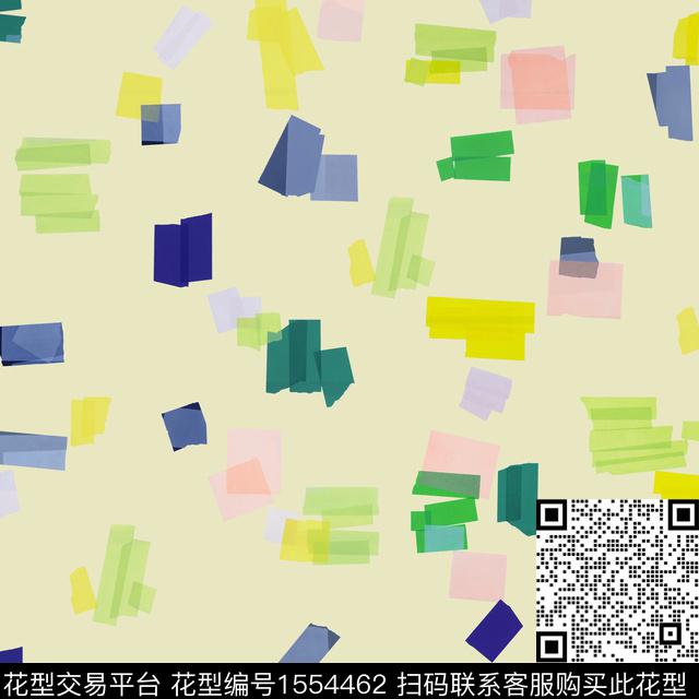小碎花几何2024春夏数码印花华亿平台下载（图片编号: 1554462） - 瓦栏（Walan）