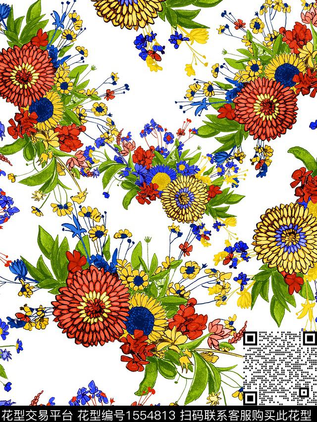 葵花数码印花华亿平台下载（图片编号: 1554813） - 瓦栏（Walan）