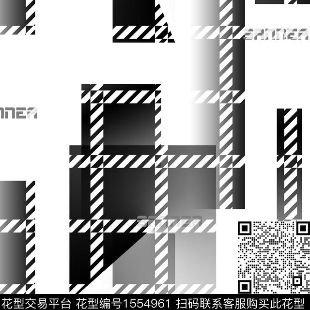 大牌风渐变几何数码印花华亿平台下载（图片编号: 1554961） - 瓦栏（Walan）
