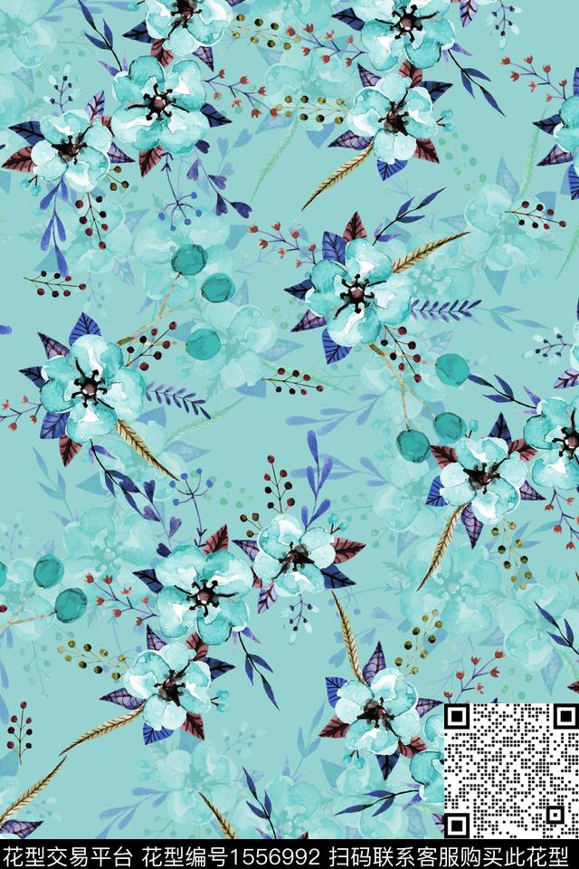 国画大牌风中国风数码印花华亿平台下载（图片编号: 1556992） - 瓦栏（Walan）