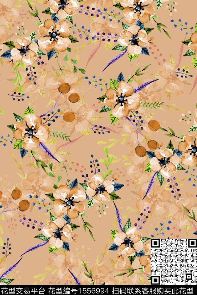 国画大牌风中国风数码印花华亿平台下载（图片编号: 1556994） - 瓦栏（Walan）