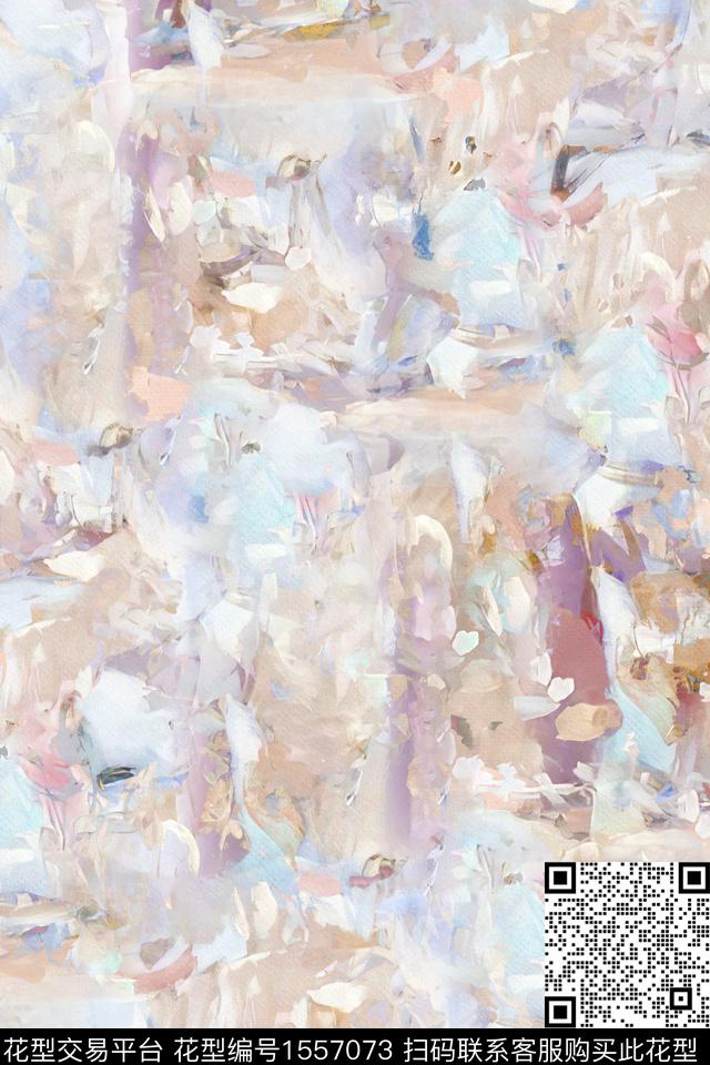 小清新肌理抽象数码印花华亿平台下载（图片编号: 1557073） - 瓦栏（Walan）