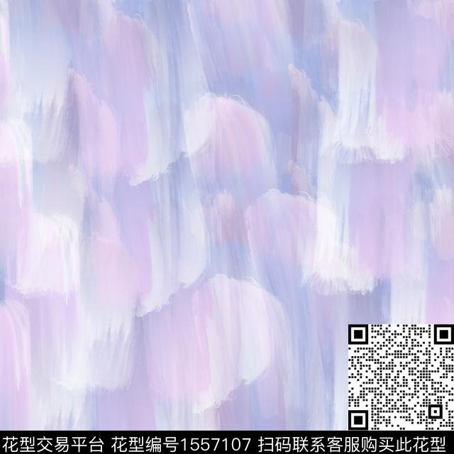 抽象笔触定位数码印花华亿平台下载（图片编号: 1557107） - 瓦栏（Walan）