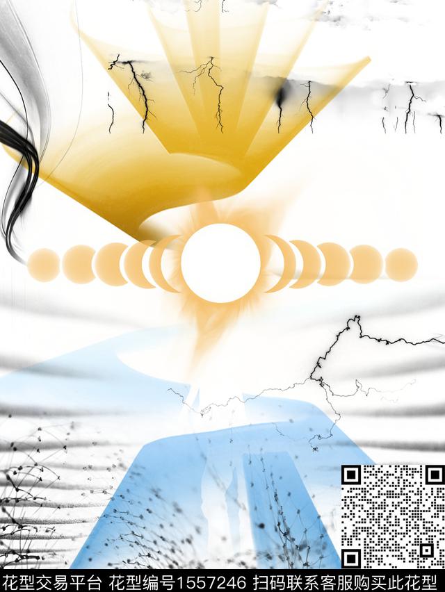 定位颜料涂鸦数码印花华亿平台下载（图片编号: 1557246） - 瓦栏（Walan）