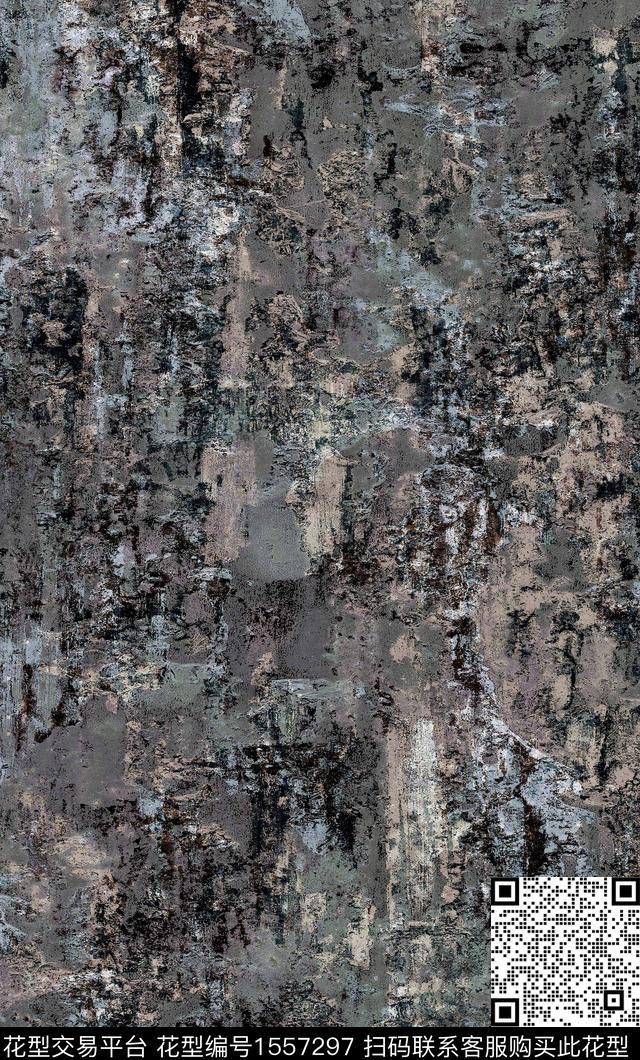 抽象肌理纹理数码印花华亿平台下载（图片编号: 1557297） - 瓦栏（Walan）